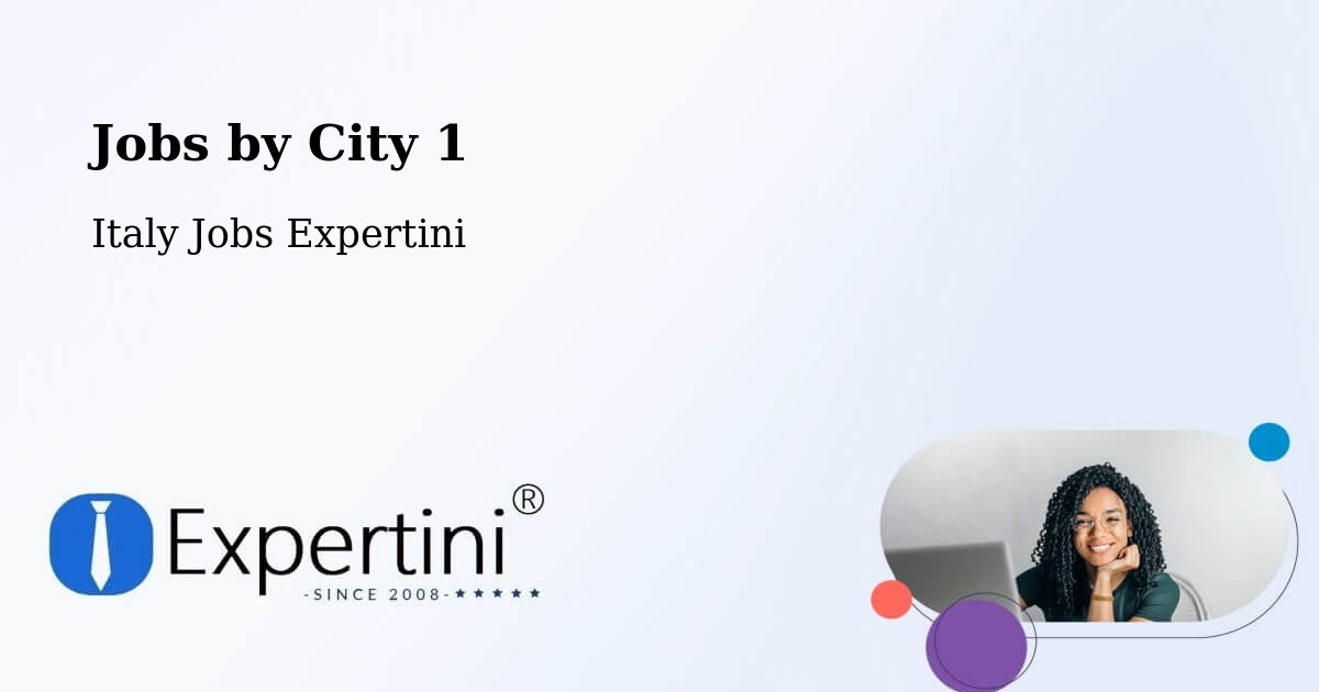 City Jobs in Italy - Expertini
